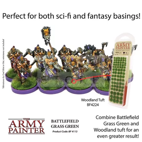 The Army Painter Basing: Grass Green szórható műfű BF4113