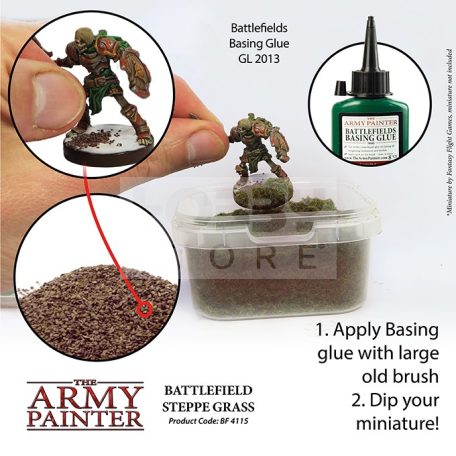 The Army Painter Basing: Steppe Grass szórható műfű BF4115