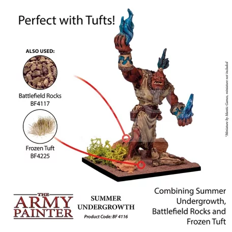 The Army Painter Basing: Summer Undergrowth-nyári növényzet BF4116