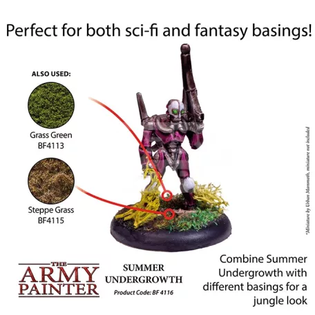 The Army Painter Basing: Summer Undergrowth-nyári növényzet BF4116