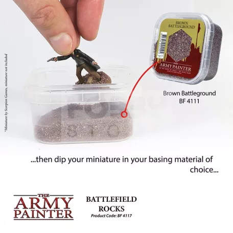 The Army Painter Basing: Battlefield Rocks (apró kövek) BF4117