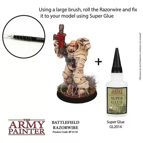 The Army Painter Basing: Battlefield Razorwire (szögesdrót) BF4118