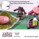 The Army Painter Realisztikus SWAMP TUFT- mocsári zöld színű fűcsomók diorámához 77 darab BF4221