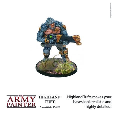 The Army Painter Realisztikus HIGHLAND TUFT- fűcsomók diorámához 77 darab BF4222