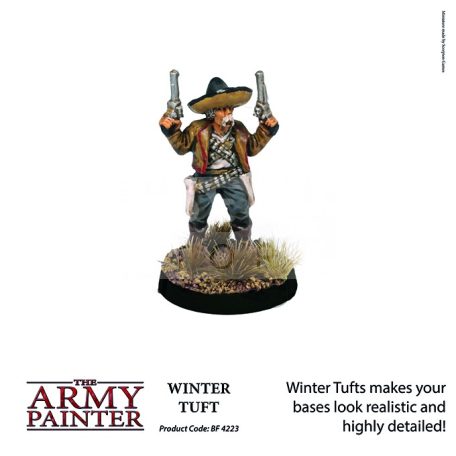 The Army Painter Realisztikus WINTER TUFT- téli fűcsomók diorámához 77 darab BF4223