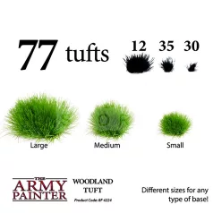   The Army Painter Realisztikus WOODLAND TUFT- erdei fűcsomók diorámához 77 darab BF4224