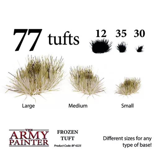 The Army Painter Battlefields - Frozen Tuft 77 db