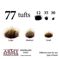   The Army Painter Realisztikus WASTELAND TUFT- fűcsomók diorámához 77 darab BF4226