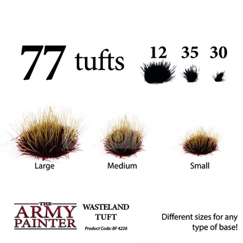 The Army Painter Battlefields - Wasteland Tuft 77 db