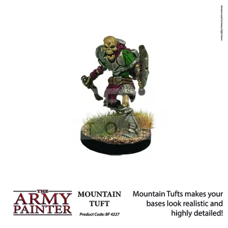 The Army Painter Realisztikus Mountain TUFT- fűcsomók diorámához 77 darab BF4227