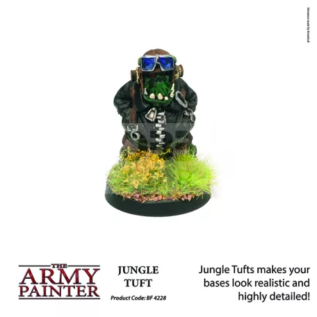 The Army Painter Realisztikus JUNGLE TUFT- fűcsomók diorámához 77 darab BF4228