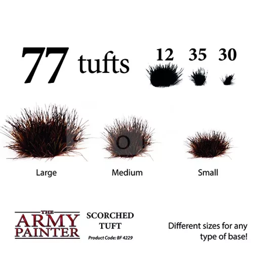 The Army Painter Battlefields - Scorched Tuft 77 db