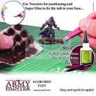 The Army Painter Realisztikus SCORCHED TUFT- megperzselt hatású fűcsomók diorámához 77 darab BF4229