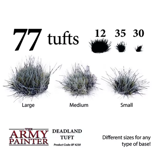 The Army Painter Battlefields - Deadland Tuft 77 db