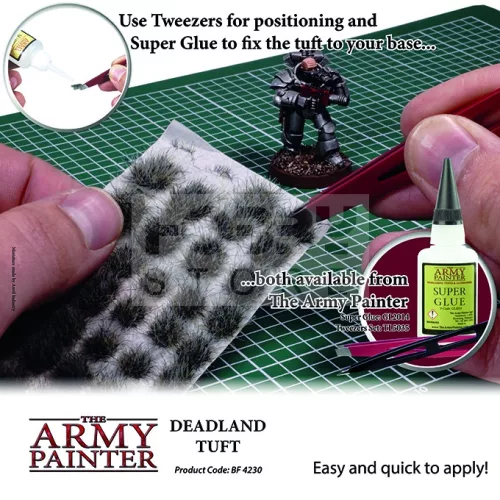 The Army Painter Battlefields - Deadland Tuft 77 db