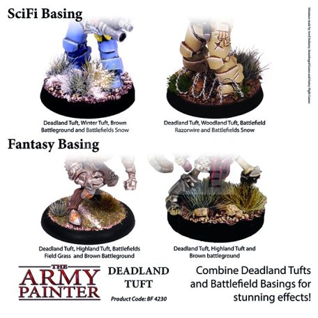 The Army Painter Realisztikus DEADLAND TUFT- fűcsomók diorámához 77 darab BF4230