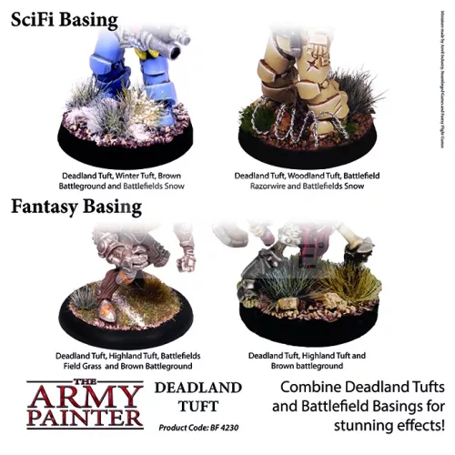 The Army Painter Battlefields - Deadland Tuft 77 db