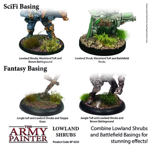 The Army Painter Battlefields - Lowland Shrubs 77 db