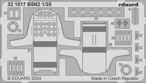 Eduard Accessories B5N2 - komplett feljavító csomag (BIG ED)