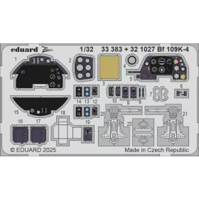   Eduard Accessories Bf 109K-4 for Kotare - komplett feljavító csomag (BIG ED)