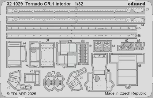 Eduard Accessories Tornado GR.1 for Revell - komplett feljavító csomag (BIG ED)