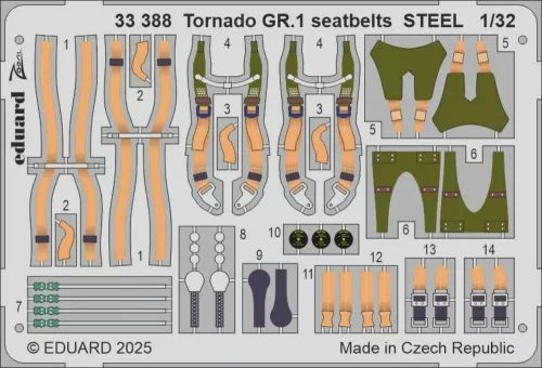 Eduard Accessories Tornado GR.1 for Revell - komplett feljavító csomag (BIG ED)