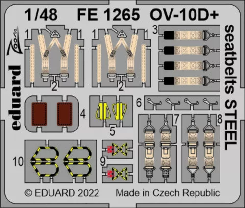 Eduard Accessories OV-10D+ 1/48 - komplett feljavító csomag (BIG ED)
