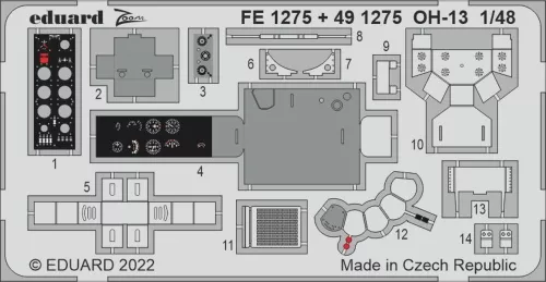 Eduard Accessories OH-13 - komplett feljavító csomag (BIG ED)