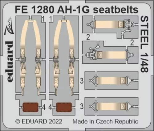 Eduard Accessories AH-1G - komplett feljavító csomag (BIG ED)