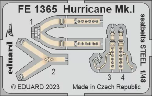 Eduard Accessories Hurricane Mk.I 1/48 HOBBY BOSS - komplett feljavító csomag (BIG ED)