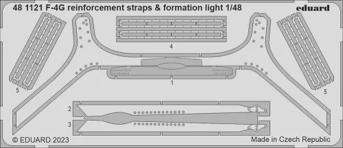 Eduard Accessories F-4G 1/48 - komplett feljavító csomag (BIG ED)