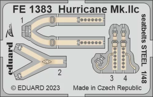 Eduard Accessories Hurricane Mk.IIc 1/48 - komplett feljavító csomag (BIG ED)