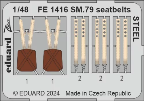 Eduard Accessories SM.79  EDU - komplett feljavító csomag (BIG ED)