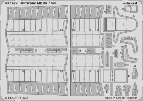 Eduard Accessories Hurricane Mk.IIb  ARMA HOBBY - komplett feljavító csomag (BIG ED)