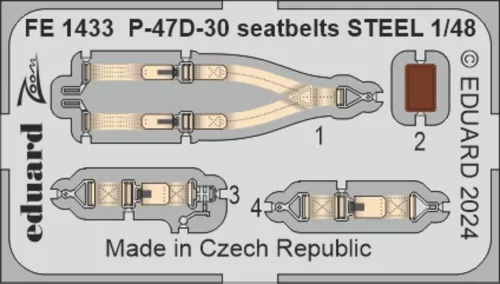 Eduard Accessories P-47D-30 - komplett feljavító csomag (BIG ED)