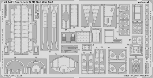 Eduard Accessories Buccaneer S.2B Gulf War 1/48 - komplett feljavító csomag (BIG ED)