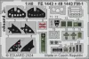 Eduard Accessories FM-1 1/48 - komplett feljavító csomag (BIG ED)