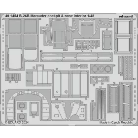   Eduard Accessories B-26B Marauder PART I  ICM - komplett feljavító csomag (BIG ED)