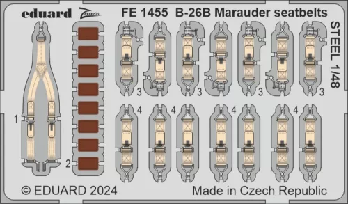Eduard Accessories B-26B Marauder PART I  ICM - komplett feljavító csomag (BIG ED)