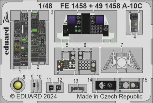 Eduard Accessories A-10C - komplett feljavító csomag (BIG ED)