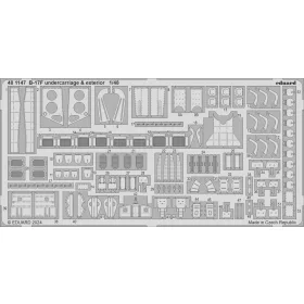   Eduard Accessories B-17F PART II - komplett feljavító csomag (BIG ED)