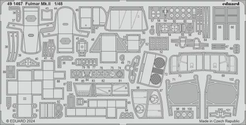 Eduard Accessories Fulmar Mk.II  TRUMPETER - komplett feljavító csomag (BIG ED)