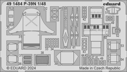 Eduard Accessories P-39N  ARMA HOBBY - komplett feljavító csomag (BIG ED)