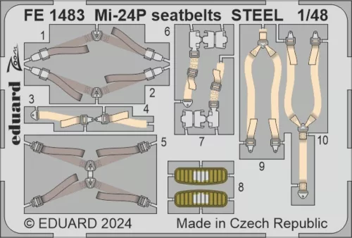 Eduard Accessories Mi-24P  TRUMPETER - komplett feljavító csomag (BIG ED)