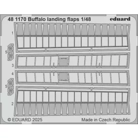   Eduard Accessories Buffalo US version for Tamiya - Buffalo amerikai változat – komplett feljavító csomag (BIG ED)