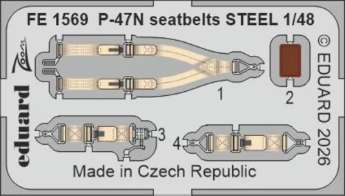 Eduard Accessories P-47N for MiniArt - komplett feljavító csomag (BIG ED)