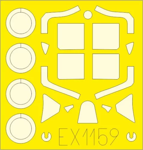 Eduard Accessories Spitfire Mk.Ixe for Airfix - komplett feljavító csomag (BIG ED)