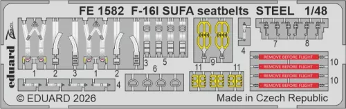 Eduard Accessories F-16I SUFA for Great Wall Hobby - komplett feljavító csomag (BIG ED)