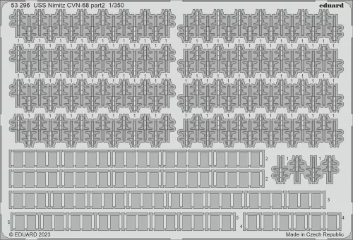 Eduard Accessories USS Nimitz CVN-68 PART I 1/350 - komplett feljavító csomag (BIG ED)