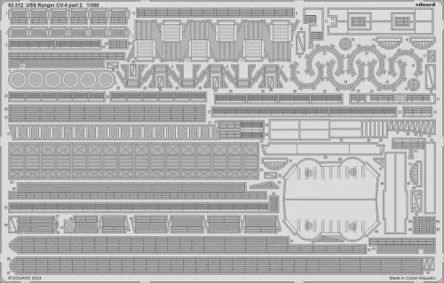 Eduard Accessories USS Ranger CV-4  0 - komplett feljavító csomag (BIG ED)